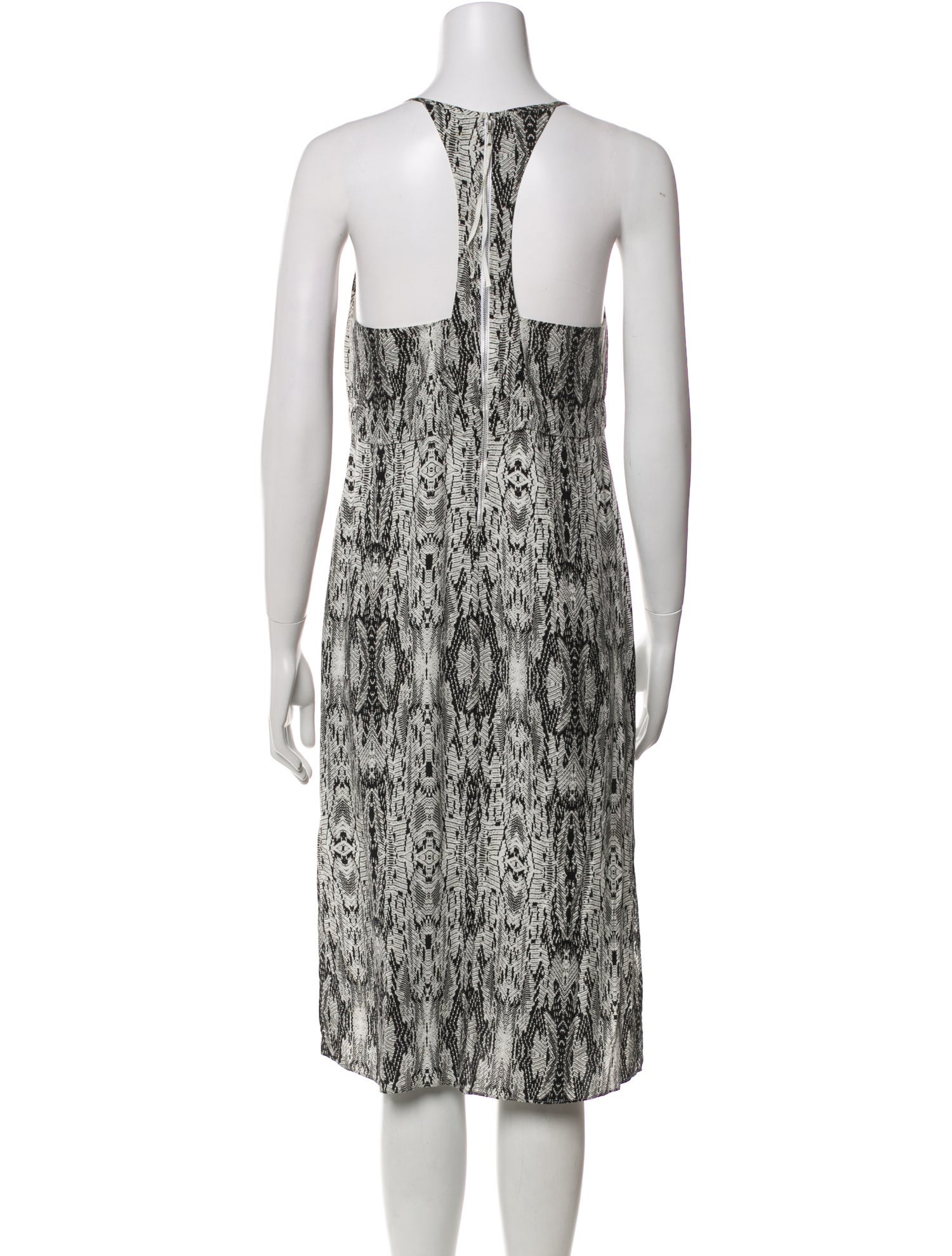 Rebecca Minkoff Printed Midi Length Dress